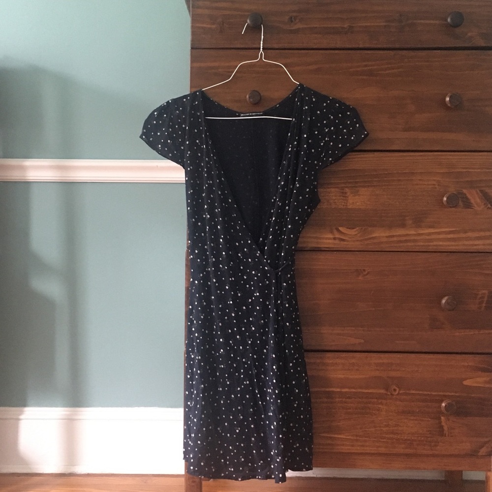 floral Robbie wrap dress from Brandy Melville!